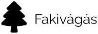 fakivágás logó